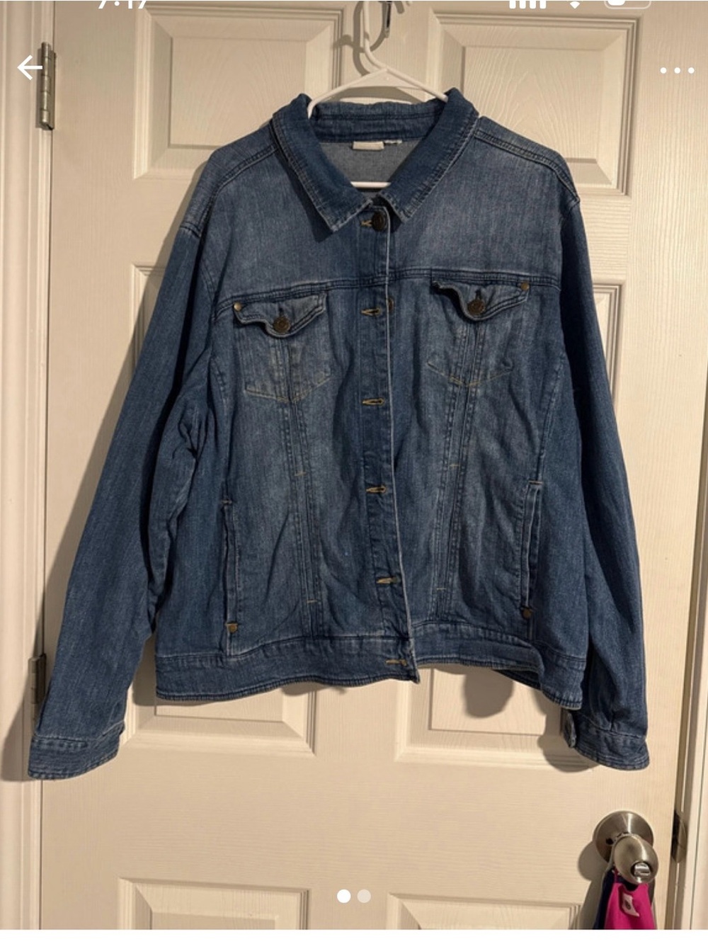 Cato Blue Denim Jean Jacket - Women's Classic Trucker